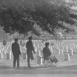 Three Veterans at Arlington Cemetery